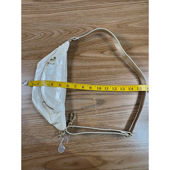 Bride Fanny Pack Waist Bag Metallic Gold Sparkly Wedding Bridal Bachelorette - Picture 4 of 6